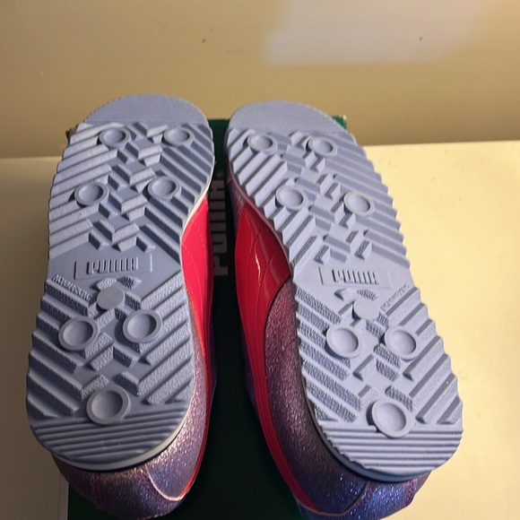 NEW PUMA ROMA Glitz Glam sneaker in Lavender Lustre NEW in box size 2.5 - Picture 5 of 5